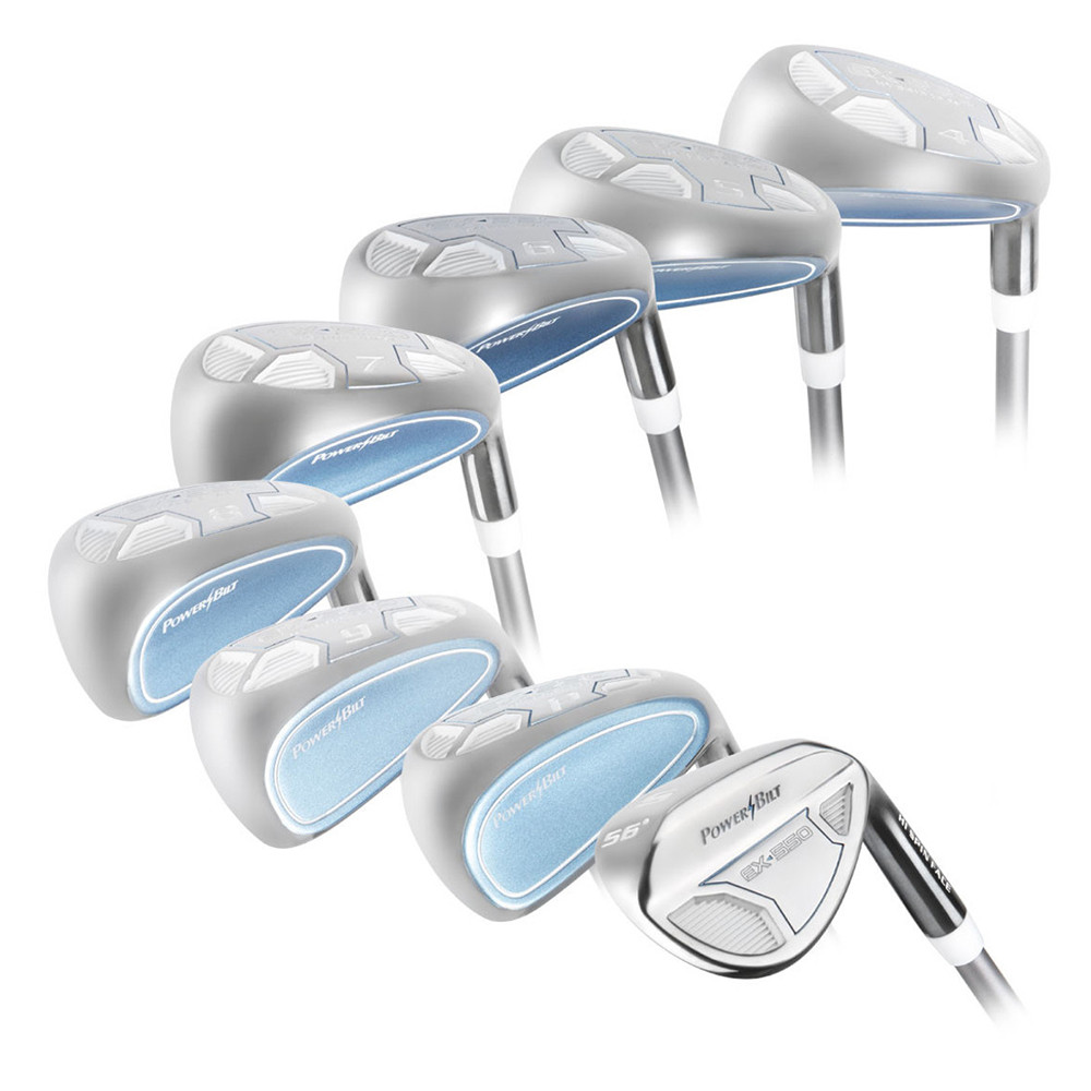 PowerBilt Lady EX-550 Hybrid Iron Set - Maple Hill Golf